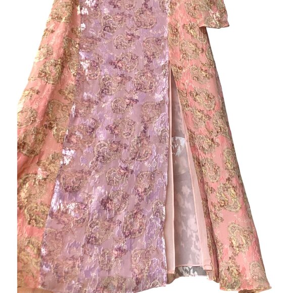 LoveShackFancy Starling Gown – Amethyst Dusk Size 10 | Rare Velvet Maxi Dress Br - Picture 16 of 16